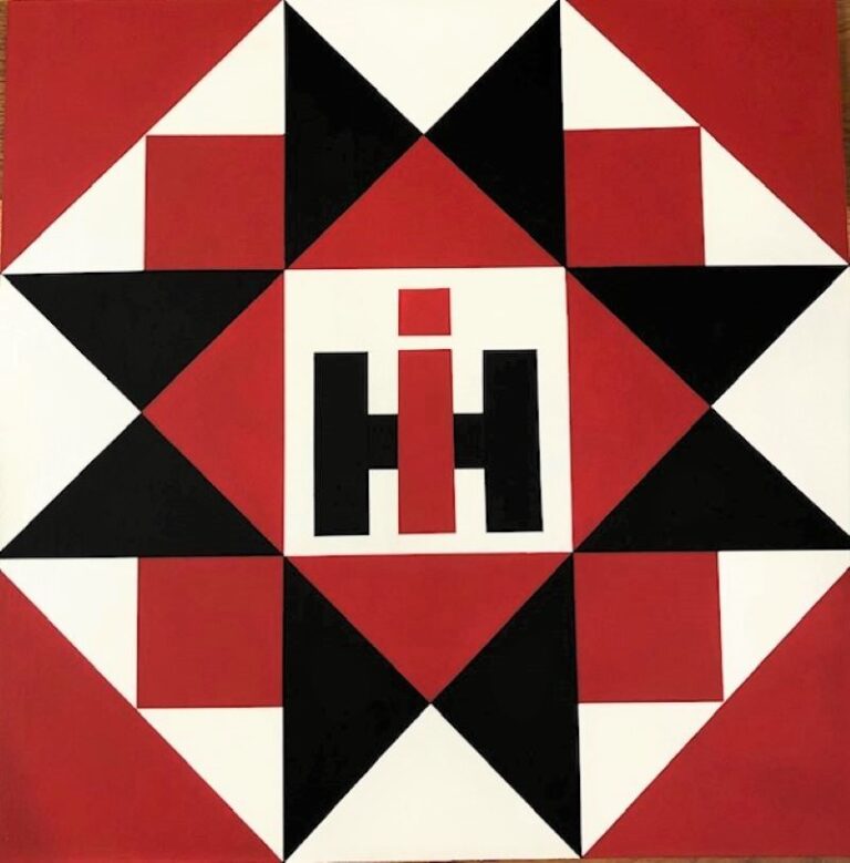 International Harvester Barn Quilt Ohio Barn Quilts