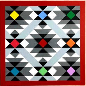 Indian Blanket Barn Quilt