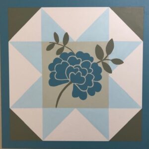 Hydrangea Barn Quilt