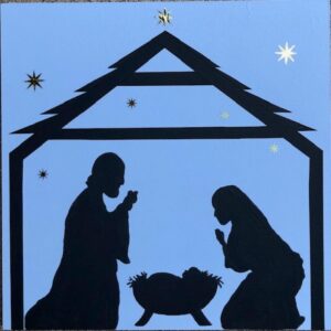 Creche Barn Quilt