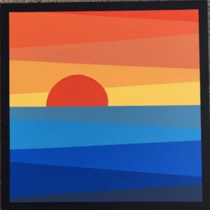 Sunrise Barn Quilt