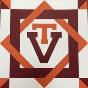 Virginia Tech Barn Quilt